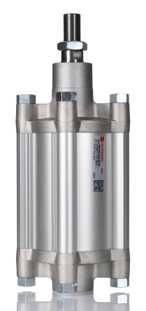 Norgren Double Acting Cylinder - 80 mm Bore, 80 mm PRA Series, Double Acting Acting