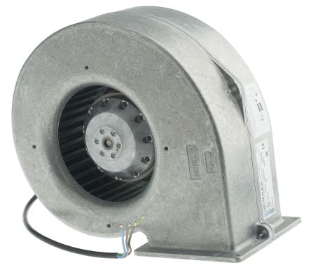 ebm-papst G2E 140 Series Centrifugal Centrifugal Fan, 230V ac, 385 m³/h, AC Operation 247 mm x 226mm x 130 mm