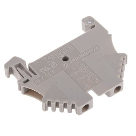 Weidmüller 1023700000 WDU Series Feed Through Terminal Block Brown, 2.5mm², 1-Level, Screw, IECEx/ATEX