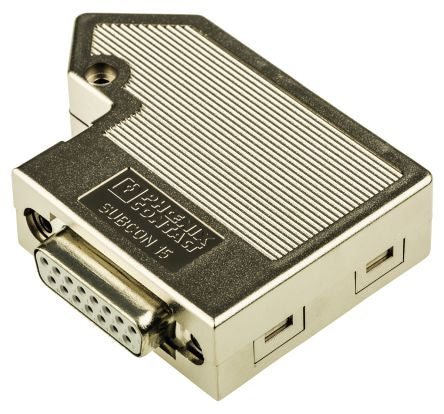 Phoenix Contact SUBCON 15/F-SH 15 Way Right Angle 2.77 mm Pitch Cable, Cable D-Sub Connector Female