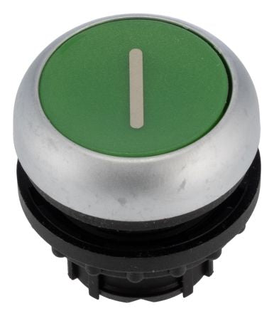 Eaton RMQ Titan M22 Series Push Button Switch, Latching, Through Hole, 22.5 mm Cutout, Green LED, IP66, IP67, IP69