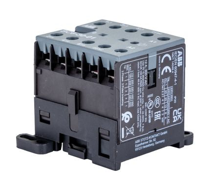 ABB BC6-30-01 Contactor, 24V Coil, 3-Pole, 20 A, 4 kW 24V, 3 NO