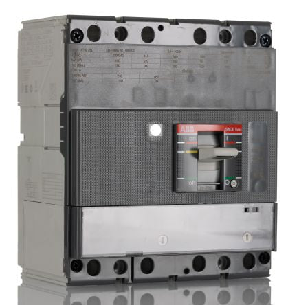 ABB, XT4L, XT4L Molded Case Circuit Breaker 4-Pole 200A, Breaking Capacity 150 kA, Fixed