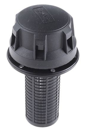 Parker Hydraulic Filler Breather Filter 76 mm, 3-Hole Flange Polypropylene, Nylon Black