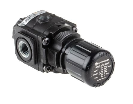 Norgren Pneumatic Regulator -, G 1/4 0.3 bar R72G