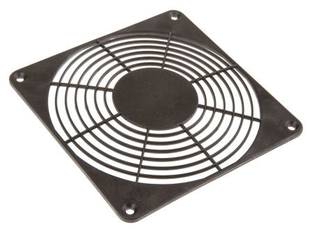 ebm-papst Plastic Finger Guard for 127 mm Fans, 113.3 mm Hole Spacing 127 mm 127mm, 6.5 mm