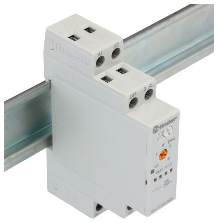 Finder DIN Rail Monostable Relay, 12V ac/dc, 24 V ac/dc Coil, 16A Switching Current, SPDT