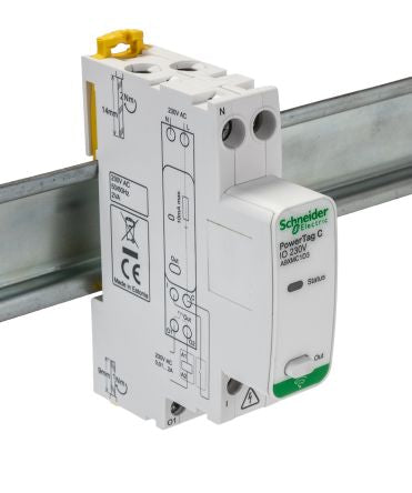 Schneider Electric, Power Tag, PowerTag, 2mA, Circuit Breaker Communication Module, 2 W, Wireless