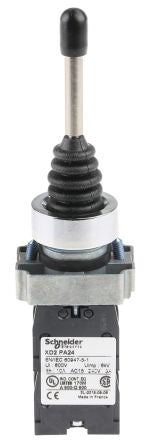 Schneider Electric 4-Axis Joystick Lever Slow Break, IP65, 230 V ac, 3A