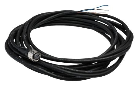 Omron Female 5 way Straight to Unterminated Free End Sensor Cable, 5 m