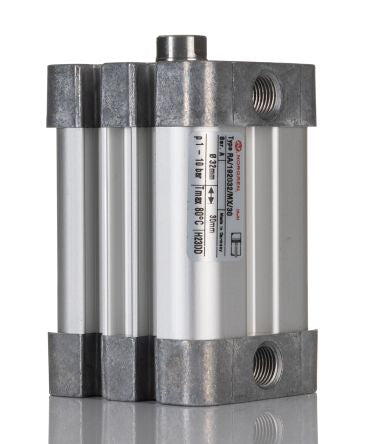 Norgren Pneumatic Compact Cylinder - RA/192032/MX/30 32 mm Bore, 30 mm ISO Compact Series, Double Acting Acting