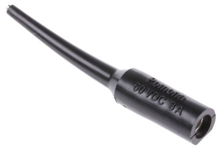 Fluke Black Test Connector Adapter With Copper, Brass contacts and Gold, Nickel Plated