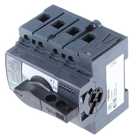 Schneider Electric 4-Pole Surface Isolator Switch -, IP40, 63A, 22 kW