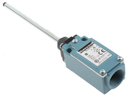 Honeywell GLC Series Coil Spring Limit Switch, 1 NC/1 NO, IP66, Die Cast Zinc Housing, 240V ac, 6A