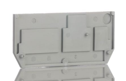 WAGO 281 Series End & Intermediate Plate for Use with 281 Series Terminal Blocks
