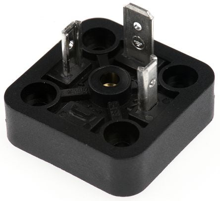 Hirschmann GSA 2+E DIN 43650 A Solenoid Valve Connector Male, 400V ac/dc Voltage