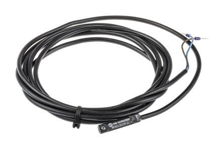 Norgren Cable, Plug In Flush Reed Pneumatic Switch M/50 Series, 170V ac, 240 V ac LED Indicator