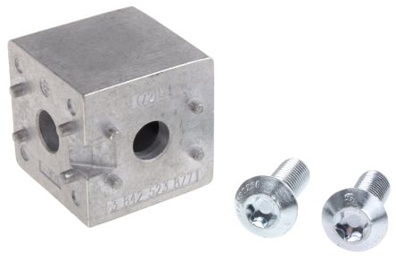 Bosch Rexroth S6 Corner Cube Kit, Connecting Component, Strut Profile 20 mm, Groove Size 6 mm