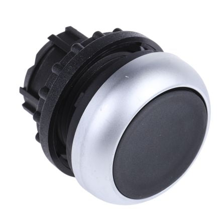 Eaton RMQ Titan M22 Series Black Momentary Push Button Head, 22 mm Cutout, IP69K