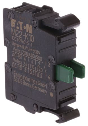 Eaton for Use with NZM1(-4) Series, PN1(-4) Series, N(S)1(-4) Series 500 V ac, 1 NO