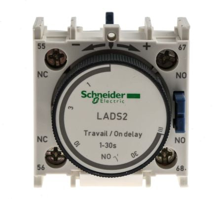 Schneider Electric TeSyS D Pneumatic Timer for use with TeSys LC1D Contactor, TeSys LC1F Contactor, TeSys CAD Contactor