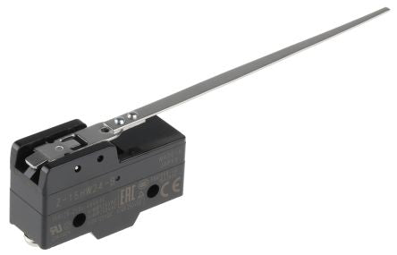 Omron Z Series Lever Limit Switch, SPDT, IP00, 250V ac, 15A