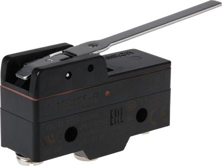 Omron Z Series Lever Limit Switch, SPDT, IP00, 250V ac, 15A