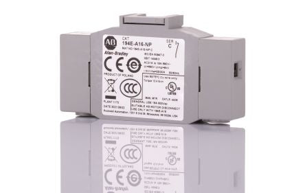 Allen Bradley Switch Disconnector Auxiliary Switch, 194E-NP Series for Use with Control and Load Switch