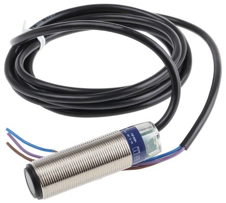 Telemecanique Sensors Through Beam Photoelectric Sensor, Cylindrical Sensor