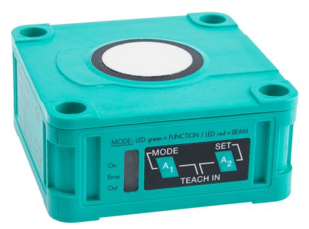 Pepperl + Fuchs UB4000-F42-I-V15 Block Ultrasonic Proximity Sensor UB4000, M12 x 1 4000 mm 200mA 4 to 20 mA 30V 30 V dc
