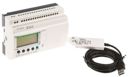 Schneider Electric Zelio Logic 2 Series PLC CPU, Relay Output, 16-Input, Analogue Input