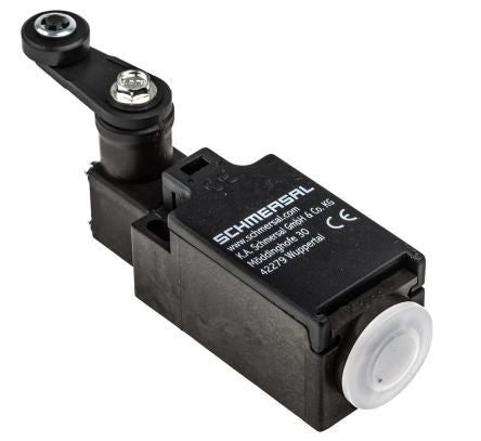 Schmersal TV1H Series Lever Limit Switch, DPDT, IP67, Thermoplastic Housing, 230V ac, 4A