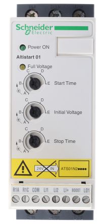 Schneider Electric Altistart Soft Starter 240V ac, 1.1 kW, 3 Phase, IP20