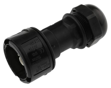 ABB 3 Pole IP68 Rating Cable Main In-Line Connector Male, 16A