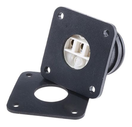 ABB 3 Pole IP68 Rating Panel Mount IEC Connector Male, 16A