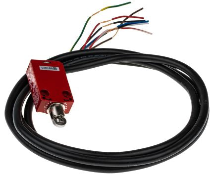Telemecanique Sensors XCSM Series Plunger Interlock Switch, 1 NO/2 NC, IP68, IP67, Metal Housing, 240V ac, 1.5A
