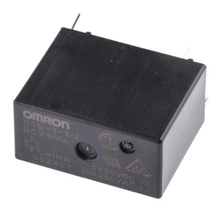 Omron Panel Power Relay, 24V dc Coil, 10A Switching Current, SPDT