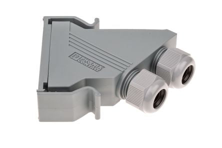 Phoenix Contact VS-25-SET-STD Series Polyamide 45° D-Sub Backshell, 25 Way