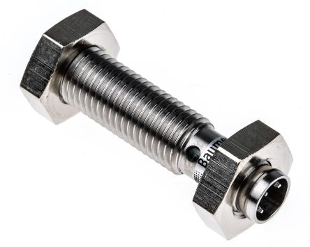 Baumer IFRM 08P17A3/S35L Threaded Barrel Inductive Proximity Sensor, M8 PNP 30V 2 mm 30 V dc 200mA