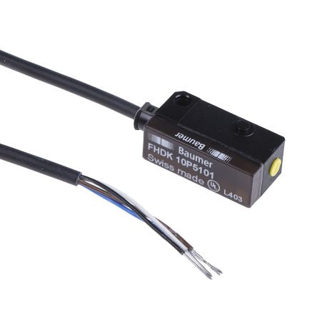 Baumer Diffuse Photoelectric Sensor, Block Sensor