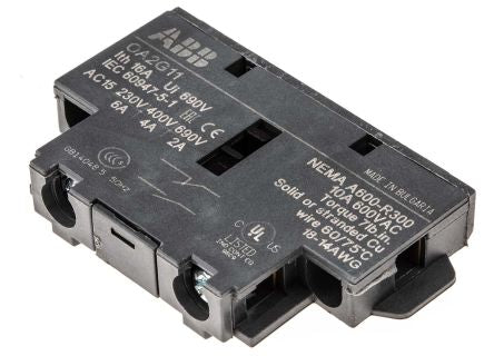 ABB Switch Disconnector Auxiliary Switch SPDT, OA Series for Use with OT Series