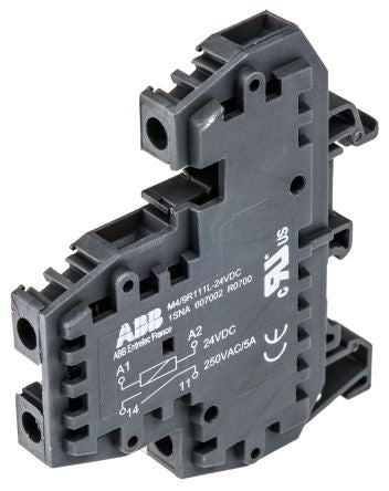ABB R910 Series Interface Relay, DIN Rail, 24V ac/dc Coil, SPST, 33mA