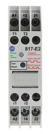 Allen Bradley Monitoring Relay, DPST, DIN Rail 250V ac