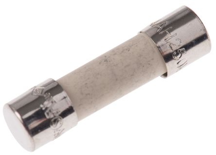 Eaton 4A T Ceramic Cartridge Fuse, 5 x 20 mm