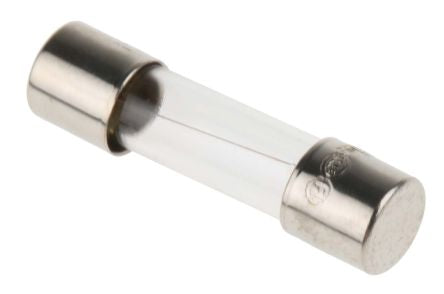 Eaton 2A F Glass Cartridge Fuse, 5 x 20 mm