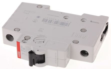 ABB ComPact Home SH200 Miniature Circuit Breaker, 1-Pole, 16A, Type C, 440V ac AC, 60 V dc DC, 6 kA Breaking Capacity