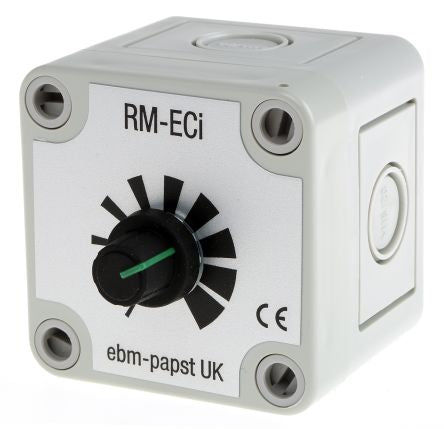 ebm-papst D3G133-BF03-06 Series Fan Speed Controller for Use with ebm-papst ECi Fans, 1.1 mA Max 230V, Infinitely