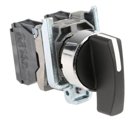 Schneider Electric Long Handle Selector Switch - (2 NO) 3 Positions