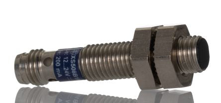 Telemecanique Sensors XS508B1PAM8 Threaded Barrel Inductive Proximity Sensor, M16 x 1.5 PNP OsiSense 24V 1.5 mm 240 V ac