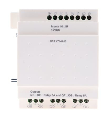 Schneider Electric Zelio Logic Series I/O Module, Relay Output, 8-Input, Discrete Input